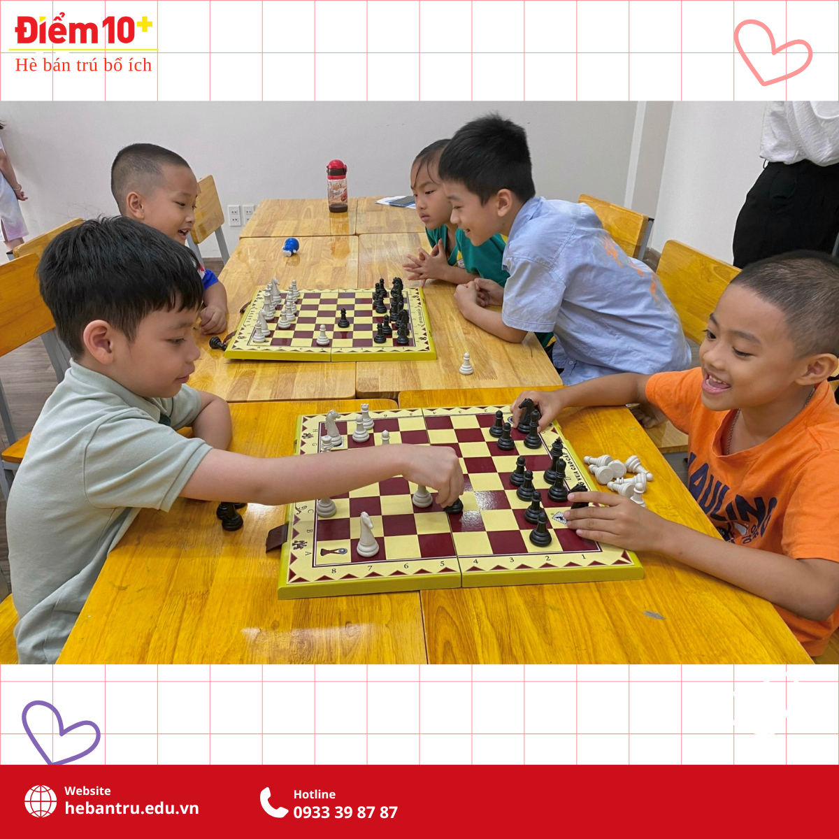 Bán trú hè bổ ích TPHCM